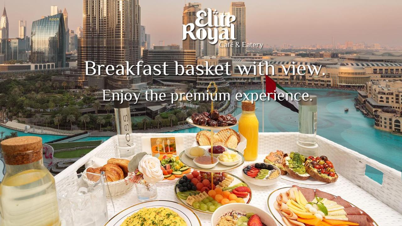 Elite Royal Apartment - Full Burj Khalifa & Fountain View - Premier - 2 Bedrooms & 1 Open Bedroom Without Partition Dubai Luaran gambar