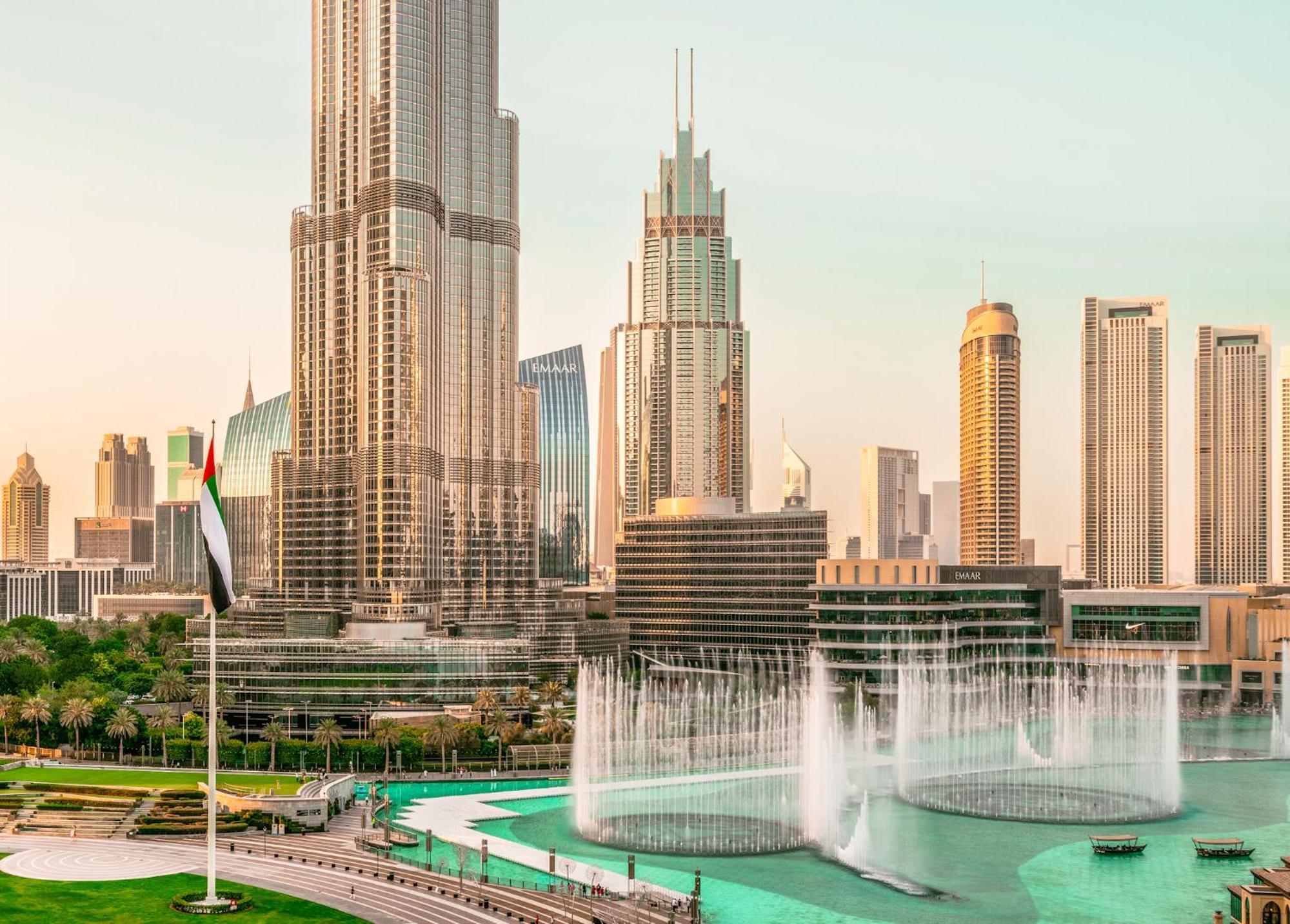 Elite Royal Apartment - Full Burj Khalifa & Fountain View - Premier - 2 Bedrooms & 1 Open Bedroom Without Partition Dubai Luaran gambar
