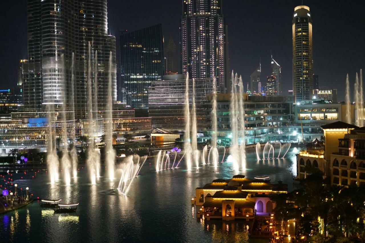 Elite Royal Apartment - Full Burj Khalifa & Fountain View - Premier - 2 Bedrooms & 1 Open Bedroom Without Partition Dubai Luaran gambar