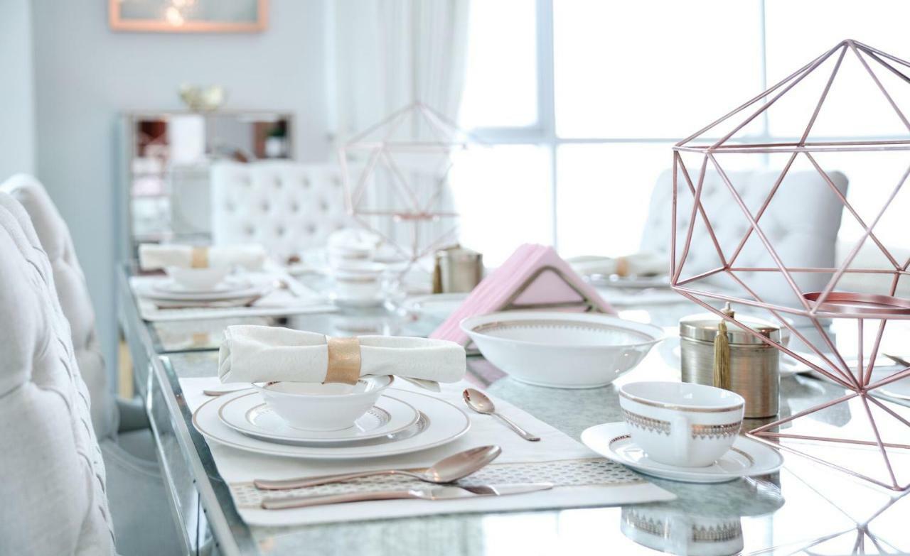 Elite Royal Apartment - Full Burj Khalifa & Fountain View - Premier - 2 Bedrooms & 1 Open Bedroom Without Partition Dubai Luaran gambar